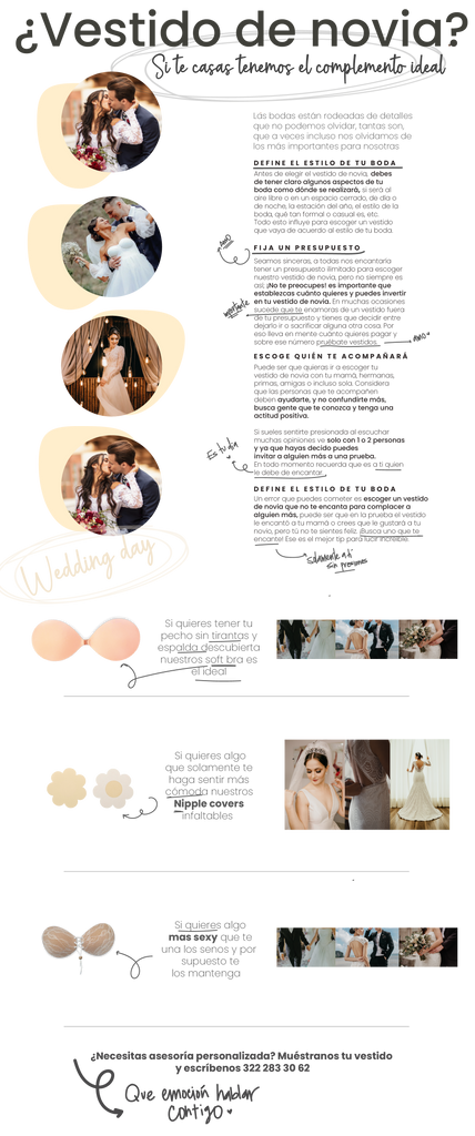 ¿Vestido de novia?