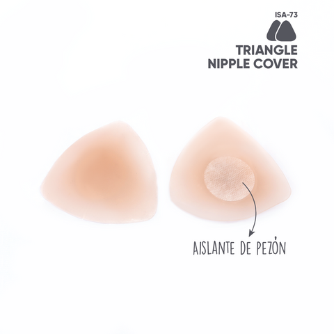 Cubre pezones triangulares ultra delgados ligeros invisibles / Triangle nipple cover / ISA-73