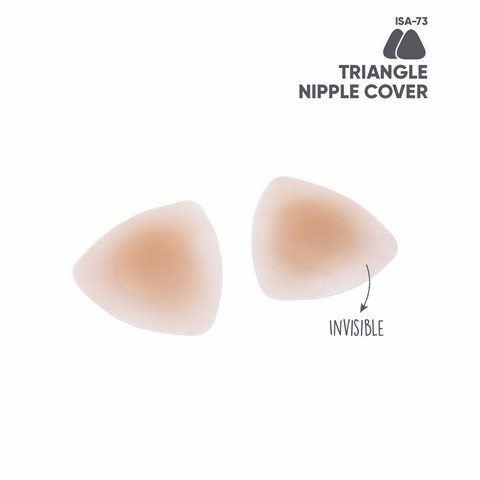 Cubre pezones triangulares ultra delgados ligeros invisibles / Triangle nipple cover / ISA-73