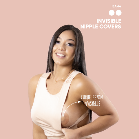 Cubre pezones ultradelgados invisibles / Invisible nipple cover / ISA-74
