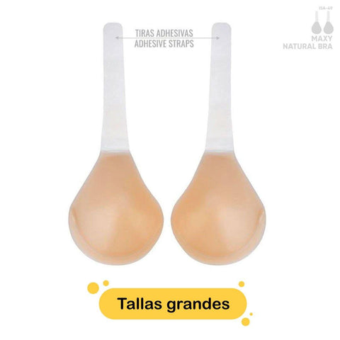 Brasier adhesivo busto pesado / Maxy natural bra - Bella Confidence